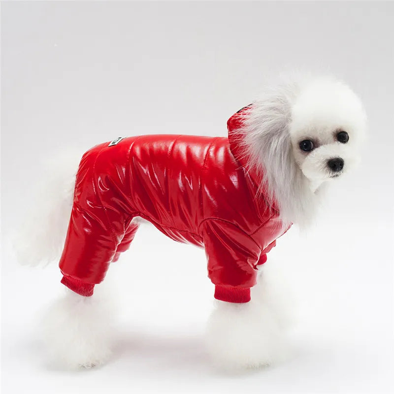 Waterproof Winter Pet Dog Clothes Warm Pets Coat Jacket Jumpsuit Thicker Cotton Clothes For Small Dogs Clothing Costume Puppy