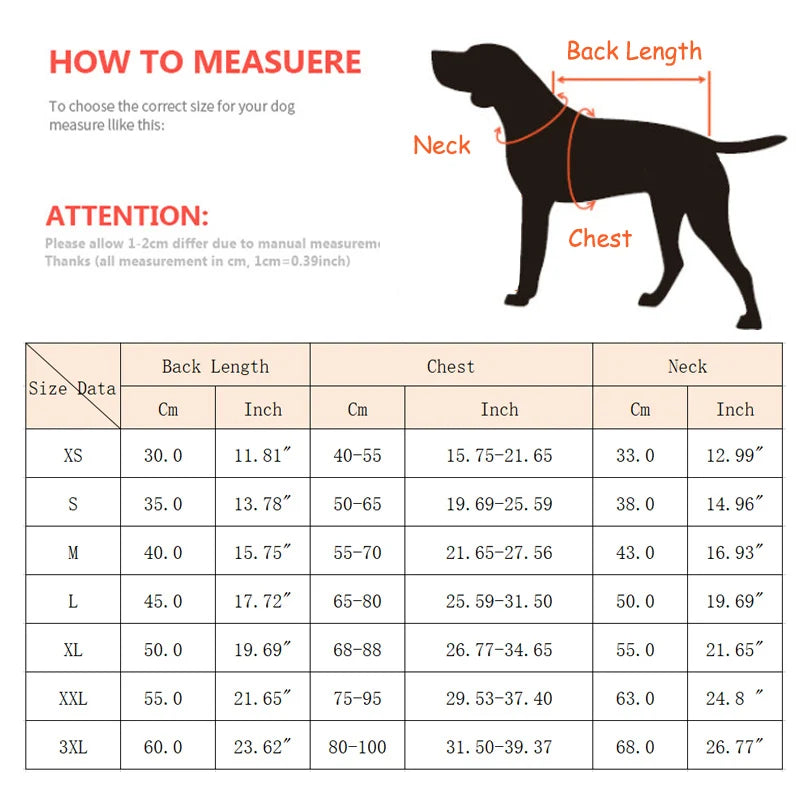 Warm Thicken Big Dog Coat Jacket for Medium Large Dogs High Collar Winter Pet Clothes Collie Shepherd mascotas Clothing Outfit