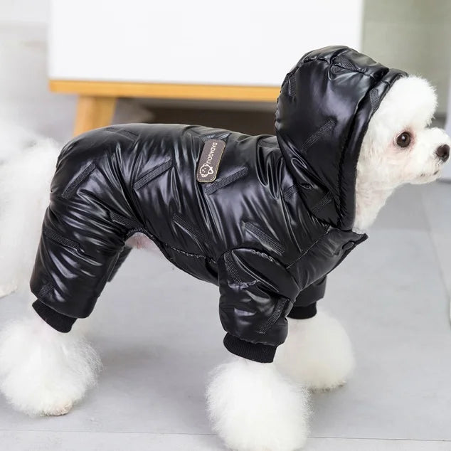 Waterproof Winter Pet Dog Clothes Warm Pets Coat Jacket Jumpsuit Thicker Cotton Clothes For Small Dogs Clothing Costume Puppy