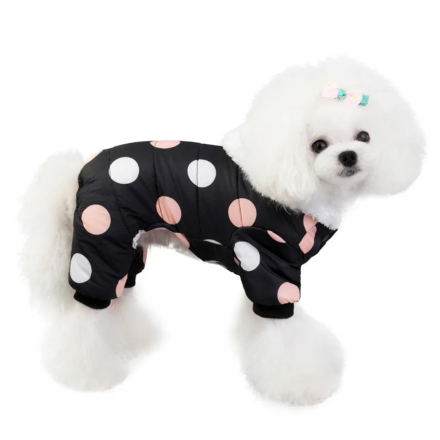 Waterproof Winter Pet Dog Clothes Warm Pets Coat Jacket Jumpsuit Thicker Cotton Clothes For Small Dogs Clothing Costume Puppy