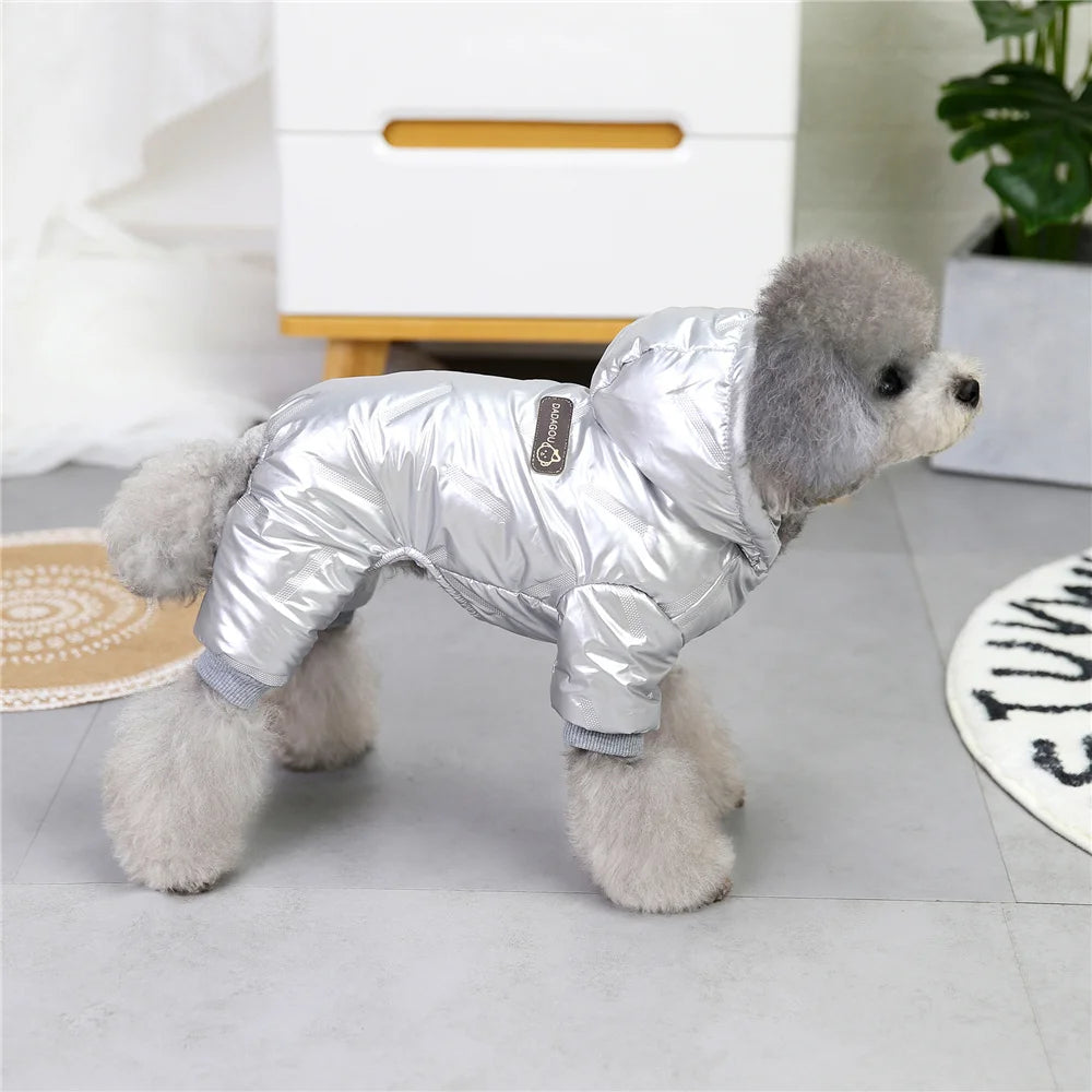 Waterproof Winter Pet Dog Clothes Warm Pets Coat Jacket Jumpsuit Thicker Cotton Clothes For Small Dogs Clothing Costume Puppy