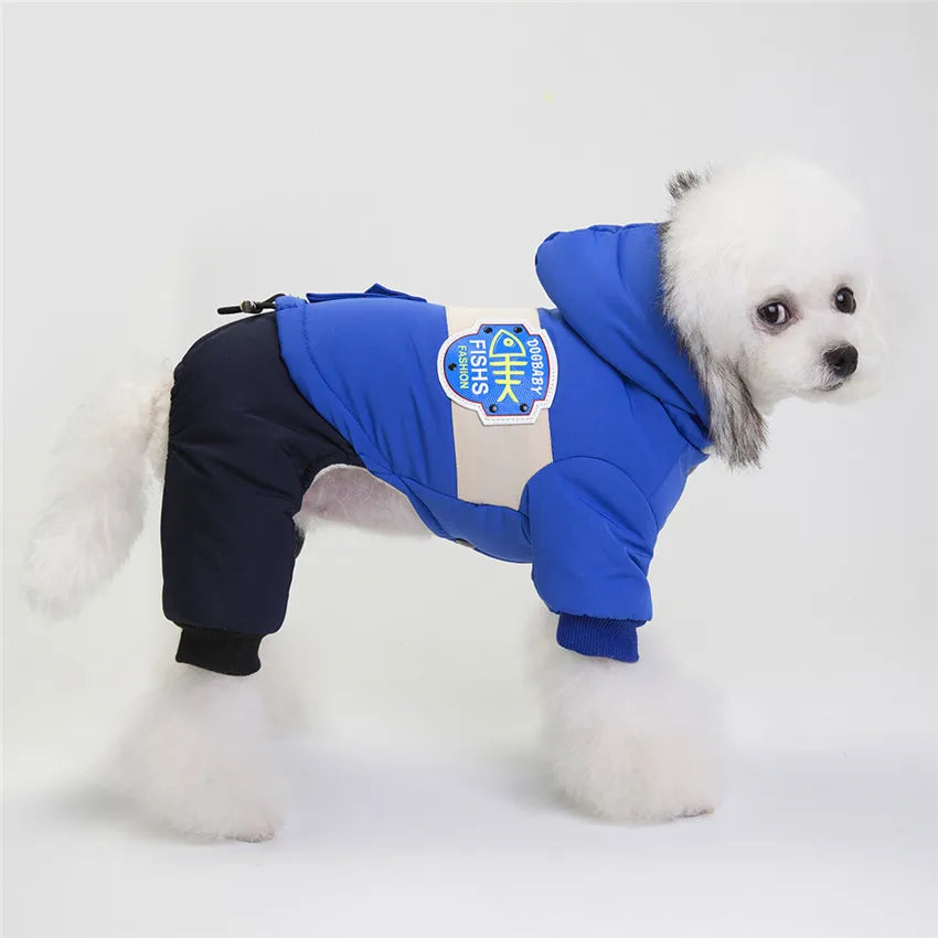 Waterproof Winter Pet Dog Clothes Warm Pets Coat Jacket Jumpsuit Thicker Cotton Clothes For Small Dogs Clothing Costume Puppy