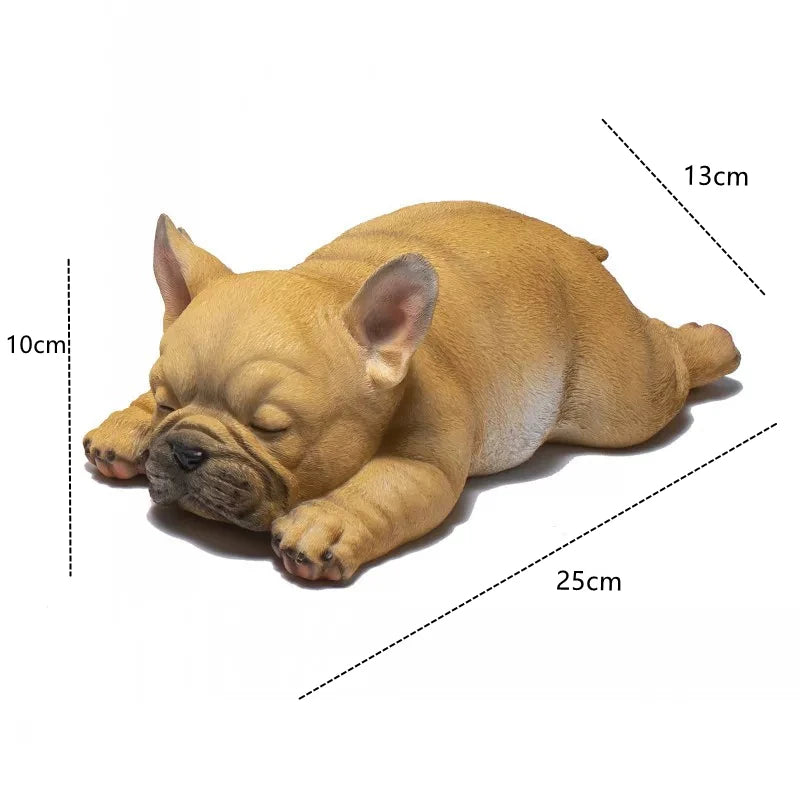 New Pet Decoration Sculpture Resin Crafts Birthday Holiday Gifts Outdoor Miniature Animal Model Home Garden Supplies