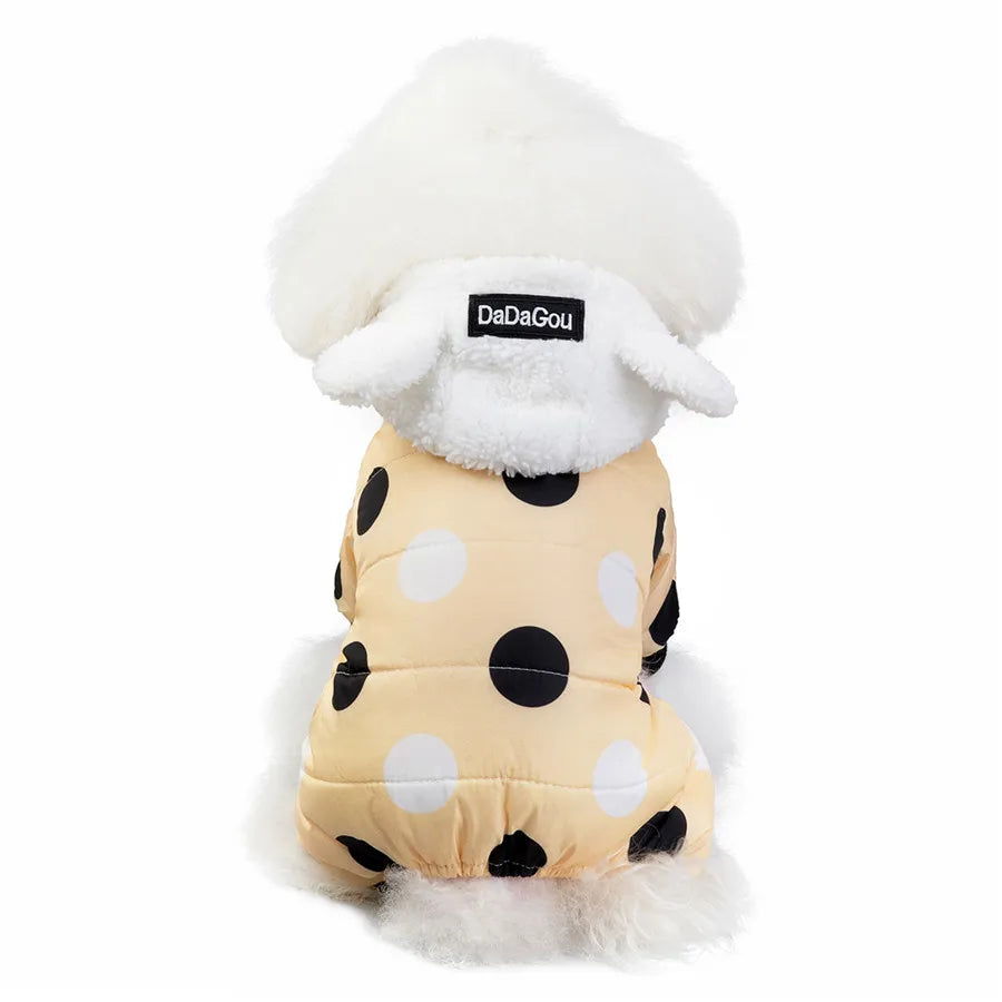 Waterproof Winter Pet Dog Clothes Warm Pets Coat Jacket Jumpsuit Thicker Cotton Clothes For Small Dogs Clothing Costume Puppy