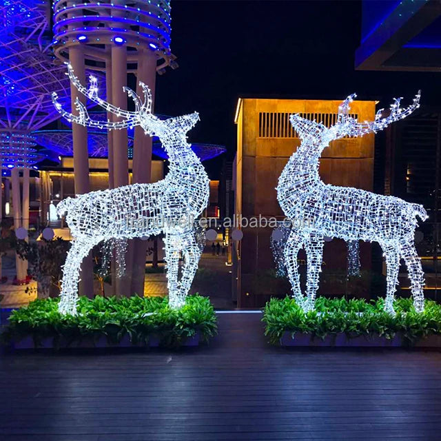 Led Outdoor Giant Christmas Decorative Tree Artificial PVC Christmas Tree For Sale