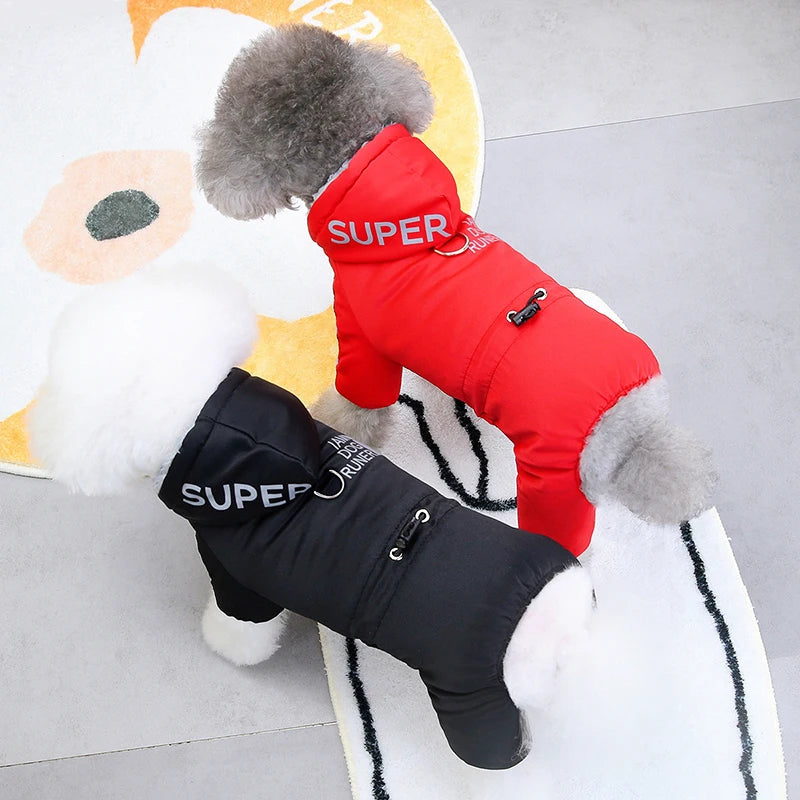 Waterproof Jacket for Small Medium Dogs Jumpsuit Reflective Puppy Clothes French Bulldog Chihuahua Coat Poodle Outfits Costume