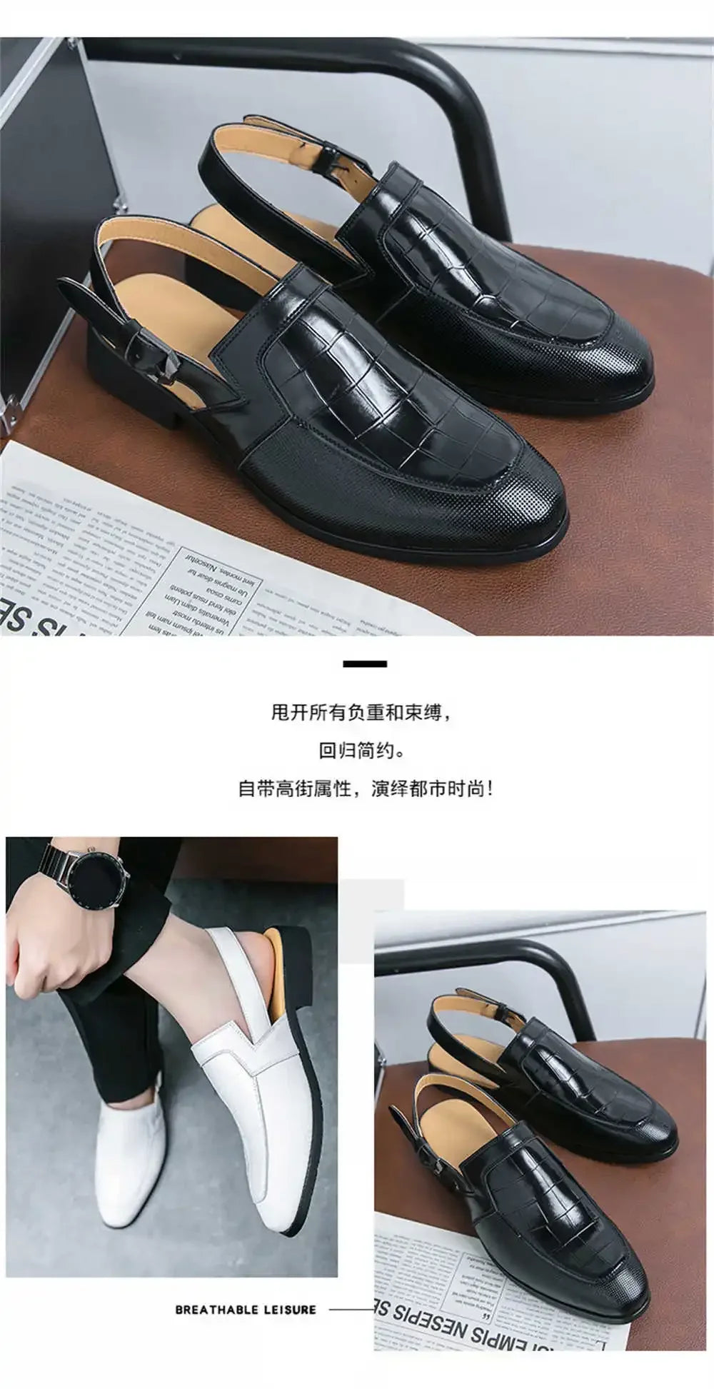 Heel Block 46-47 Pink Boots Casual Men's Sandals Shoes Bedroom Slipper Sneakers Sports Street Universal Brand Loufers