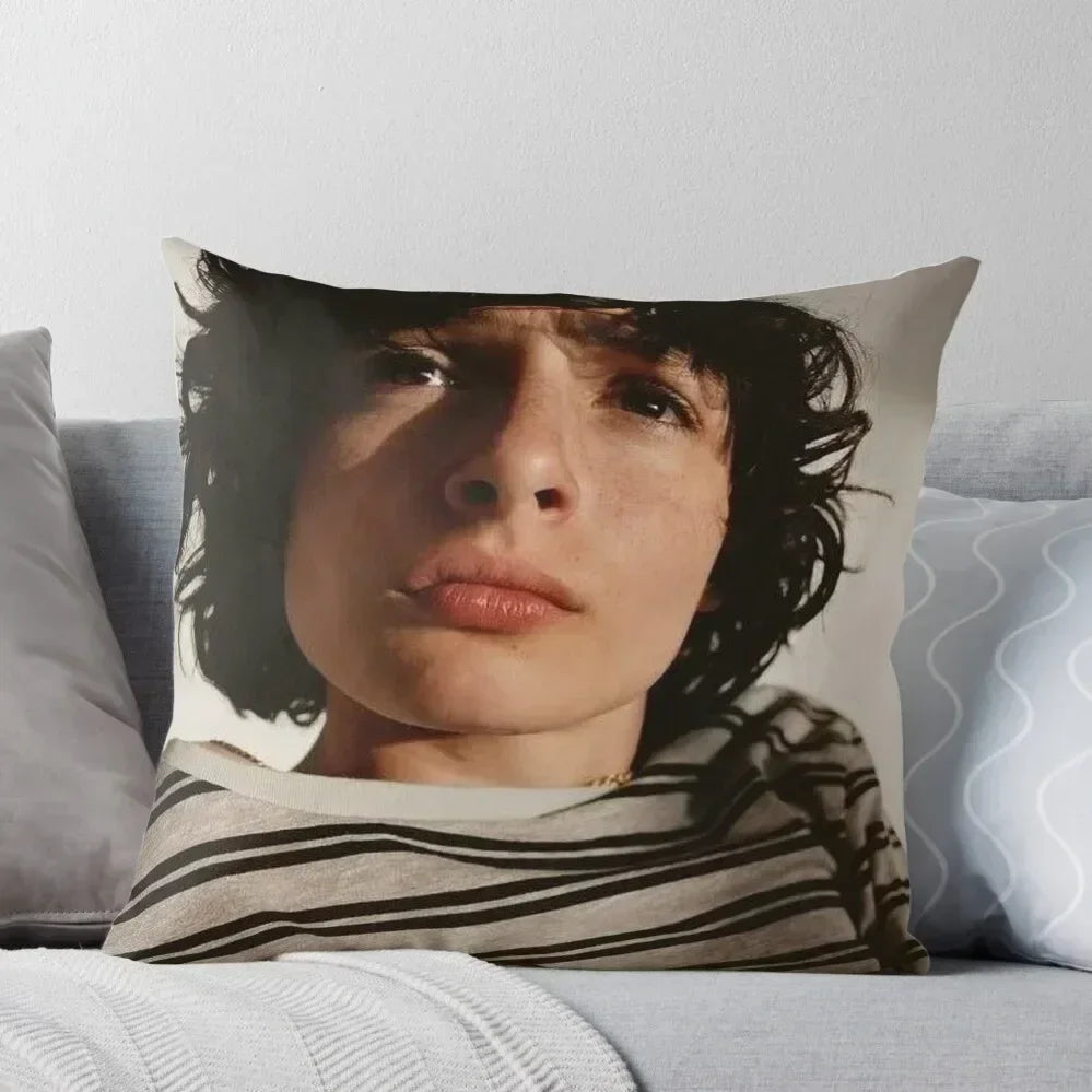 finn wolfhard Throw Pillow Cushion Child Cushions For Decorative Sofa Christmas Pillow Covers pillow