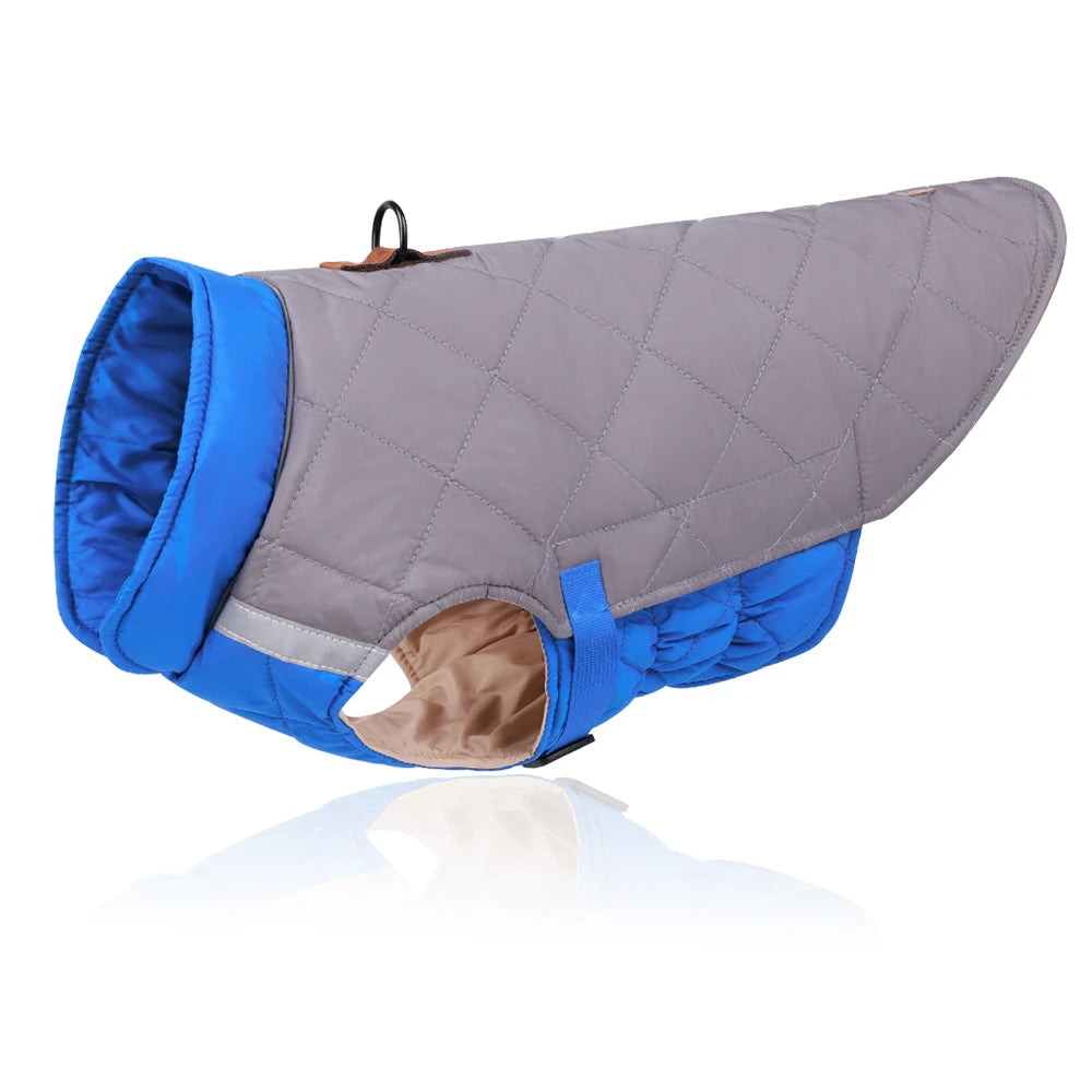 Clothes For Large Dogs Waterproof Big Dog Jacket Vest Winter Warm Pet Puppy Dog Coat Clothing For French Bulldog Pug Doberman