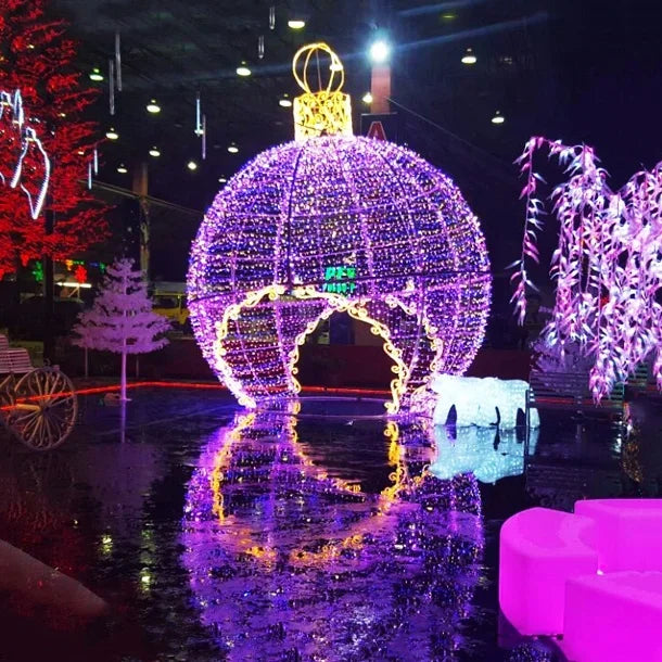 Led Outdoor Giant Christmas Decorative Tree Artificial PVC Christmas Tree For Sale