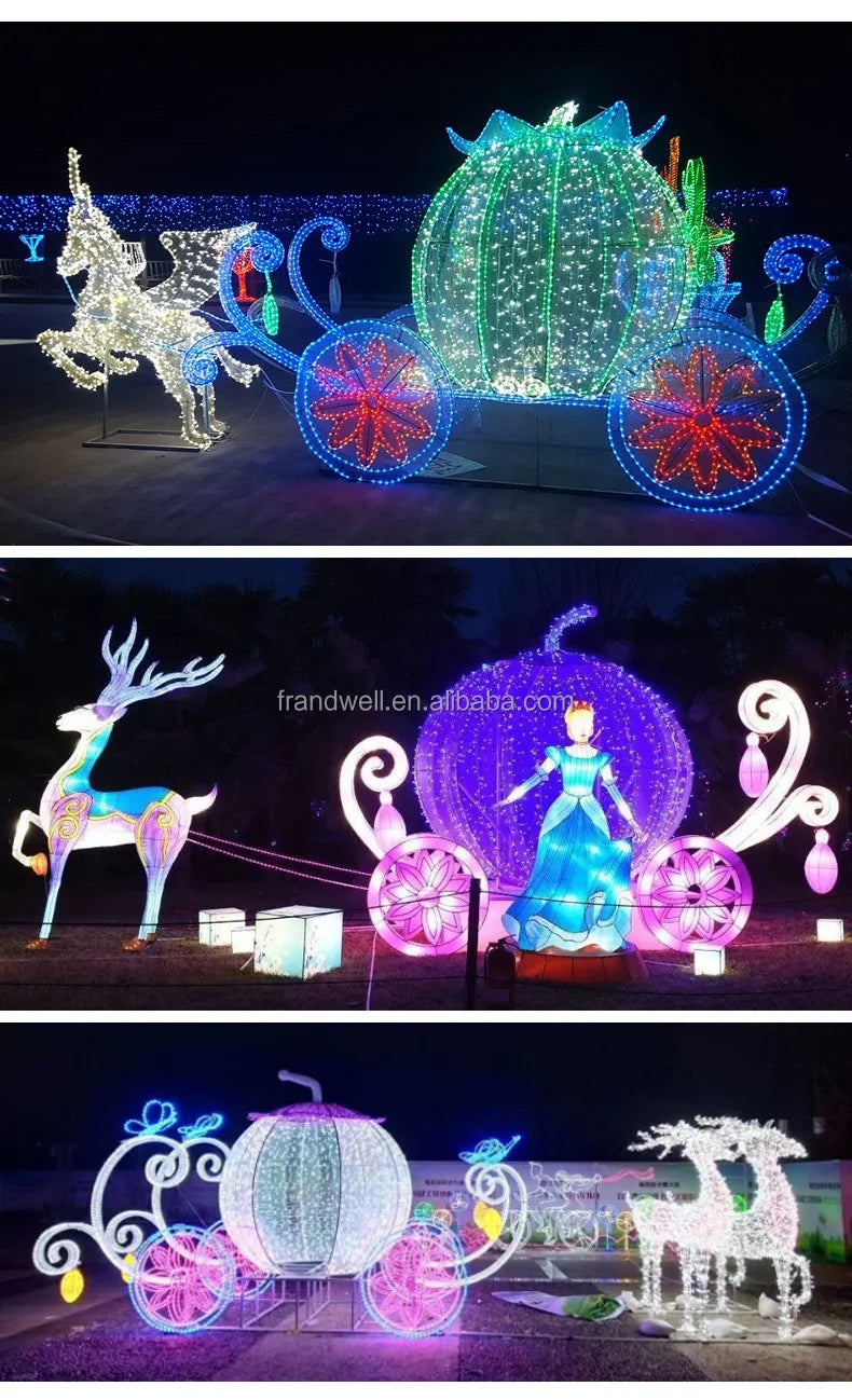 Led Outdoor Giant Christmas Decorative Tree Artificial PVC Christmas Tree For Sale